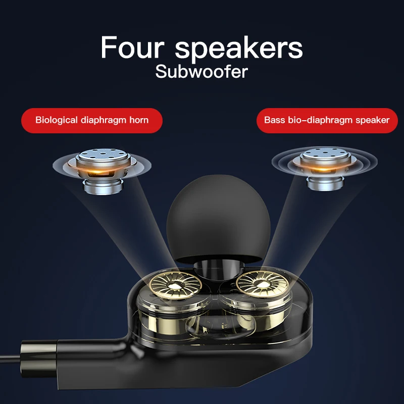 Niye наушники-вкладыши TWS Bluetooth наушники Спорт шейным Беспроводной Спортивная
