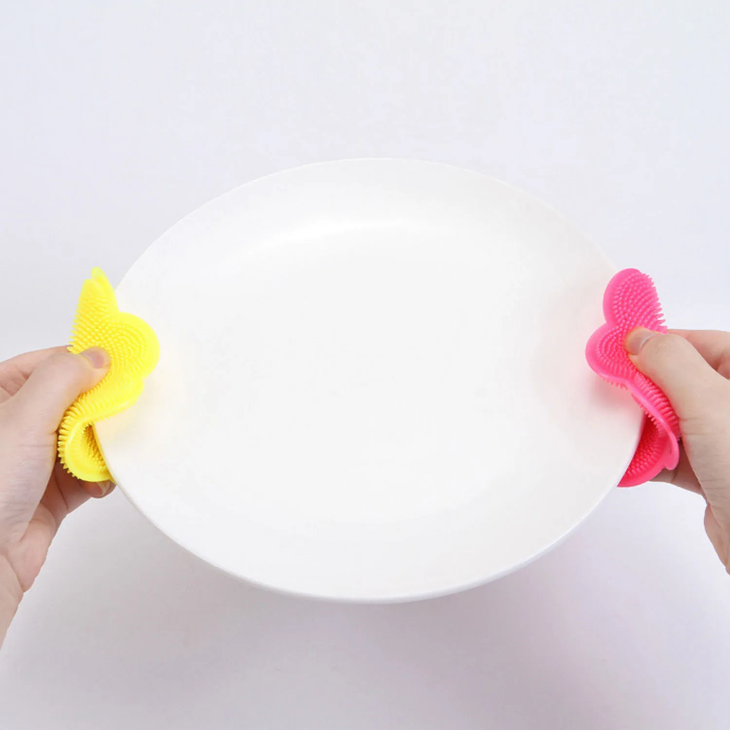 3 шт. силиконовые щётки для мытья посуды | Дом и сад