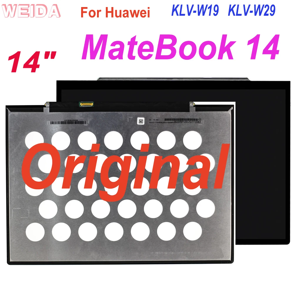 Новые оригинальные 14 &quotс ЖК дисплеем для Huawei MateBook Mate Book KLV W19 W29 дюймов дисплей