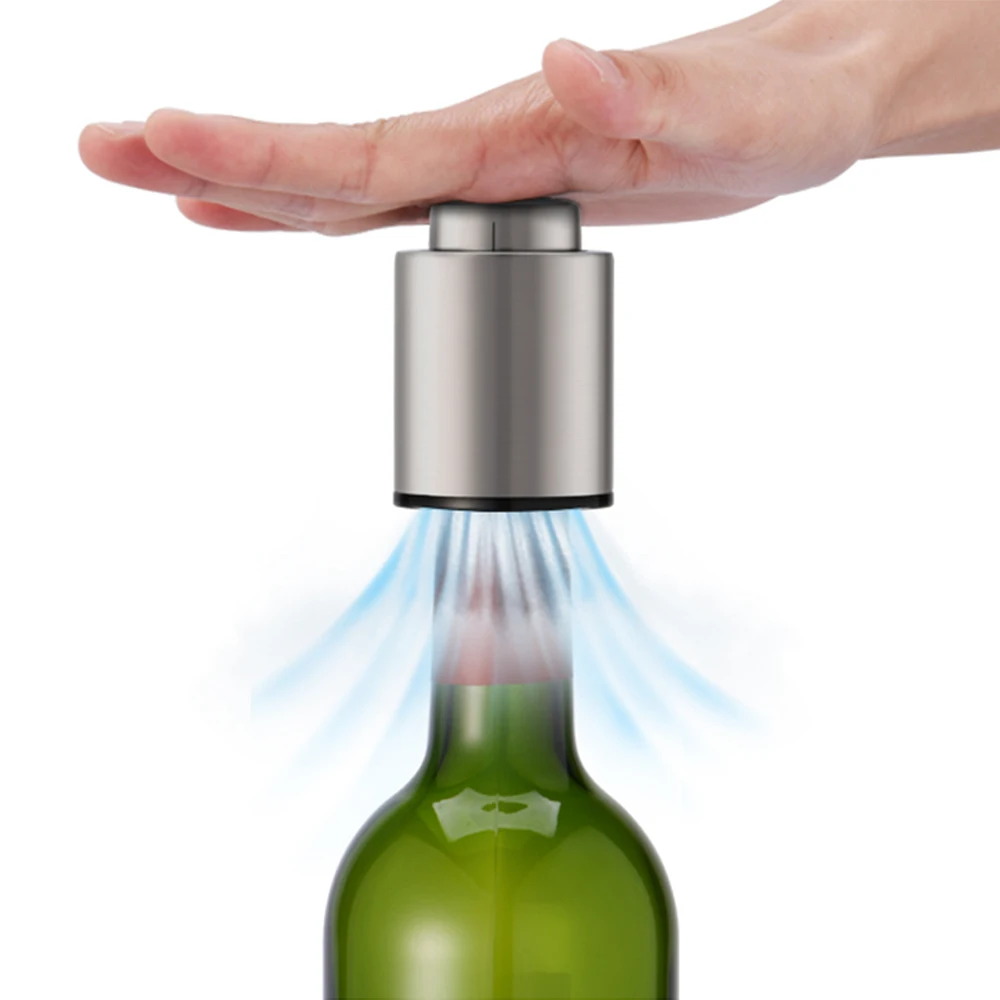 

Urallife USB Charging Electric Auto Wine Corkscrew Wine Pourer Date Mark Vacuum Stopper Gift Set Leather Box Wine Tools