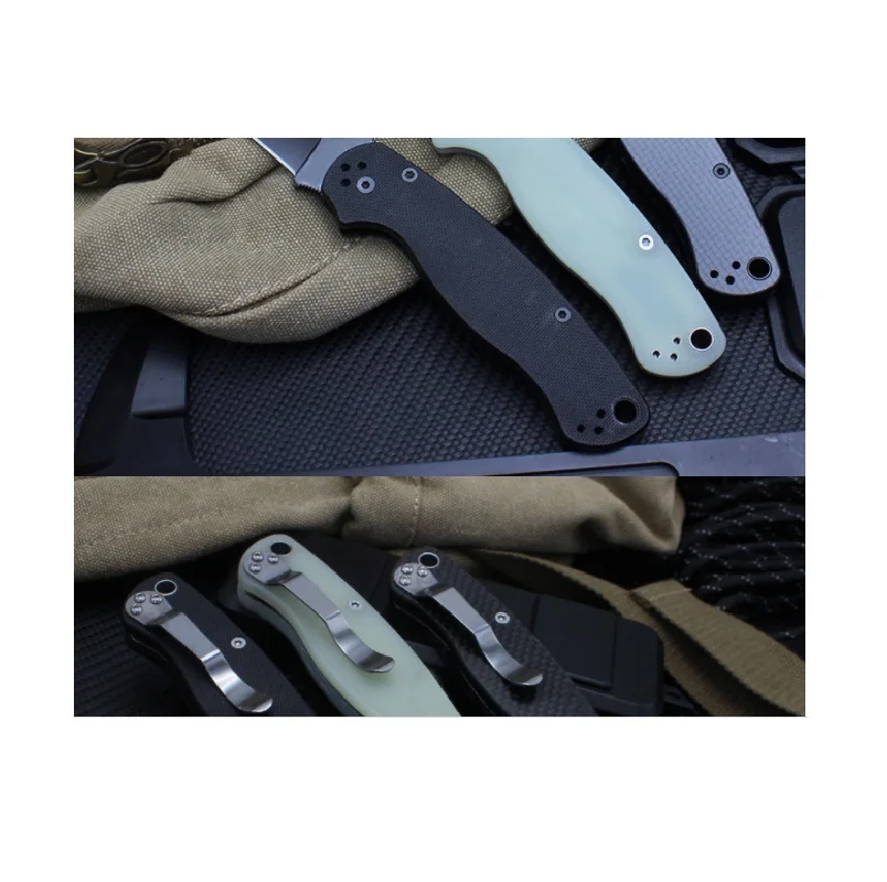 

TUNAFIRE C81T Pocket Folding Knife Carbon Fiber Handle 440C Steel Blade Tactical Survival Knife Outdoor Camping EDC Multi Tools