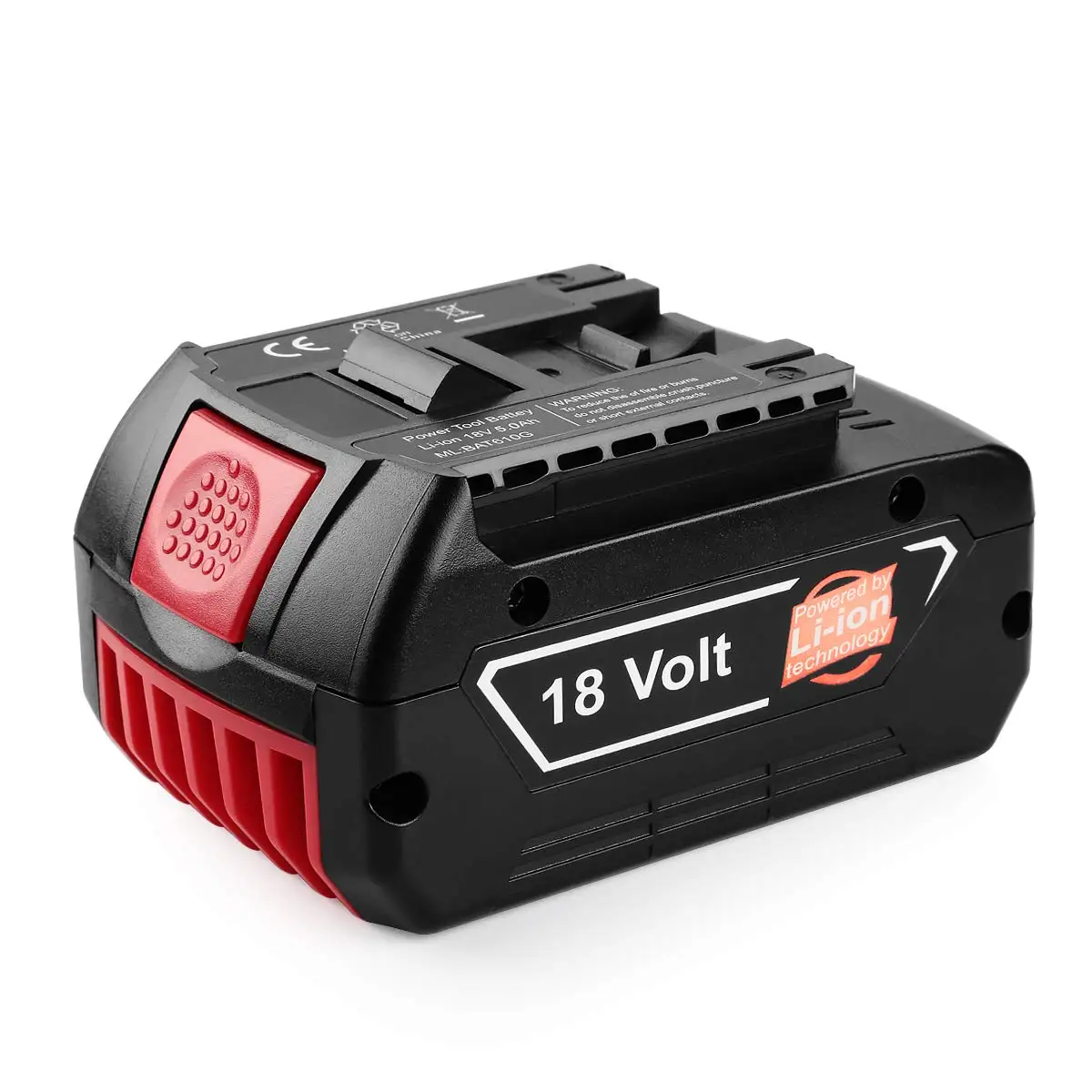 

2021Upgrade 5.0Ah Lithium Battery for Bosch 18 Volt Battery BAT620 BAT609 BAT618 Replacement Bosch Battery