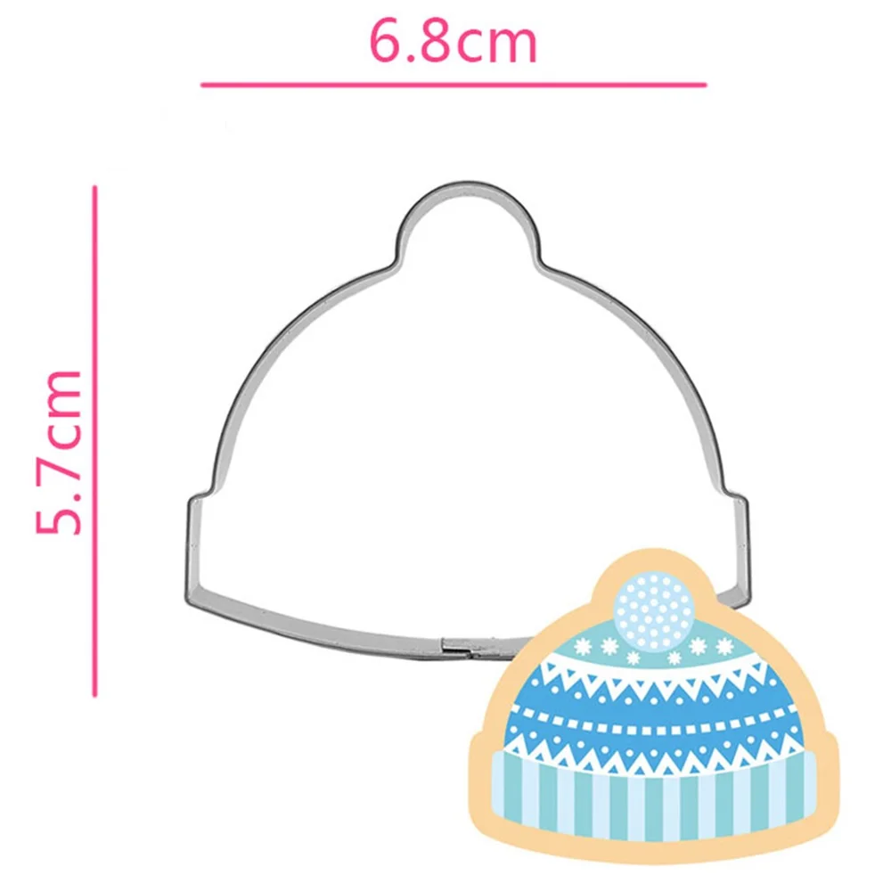 2 шт./компл. шляпа свитер форма резак для печенья мастики украшения торта кекс