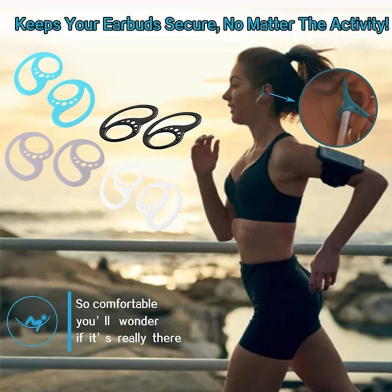 

Headphone Anti-drop Clip Protective Cover Keepods Keeps Earbuds Secure