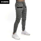 Мужские спортивные брюки VOMINT, спортивные обтягивающие штаны из хлопка для бега, фитнеса, тренировок