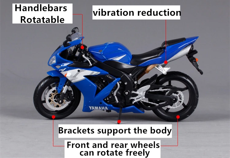 Maisto 1:12 Yamaha 450F моделирование сплав мотокросса серии авторизованный игрушечный мотоцикл автомобиль Коллекционирование подарки