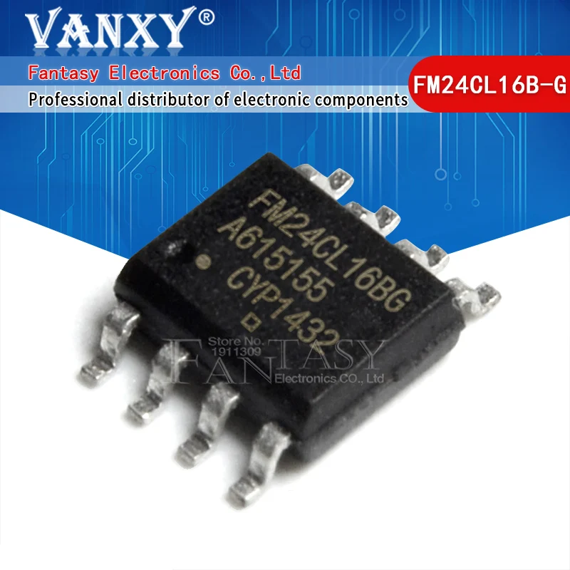 10 шт. FM24CL16 G SOP 8 24CL16 16Kb FRAM Se rial 3V память|Интегральные схемы| |
