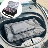 frunk cooler outdoor picnic bag for tesla model x model 3 and model y trunk camping food organizer cargo storage bag