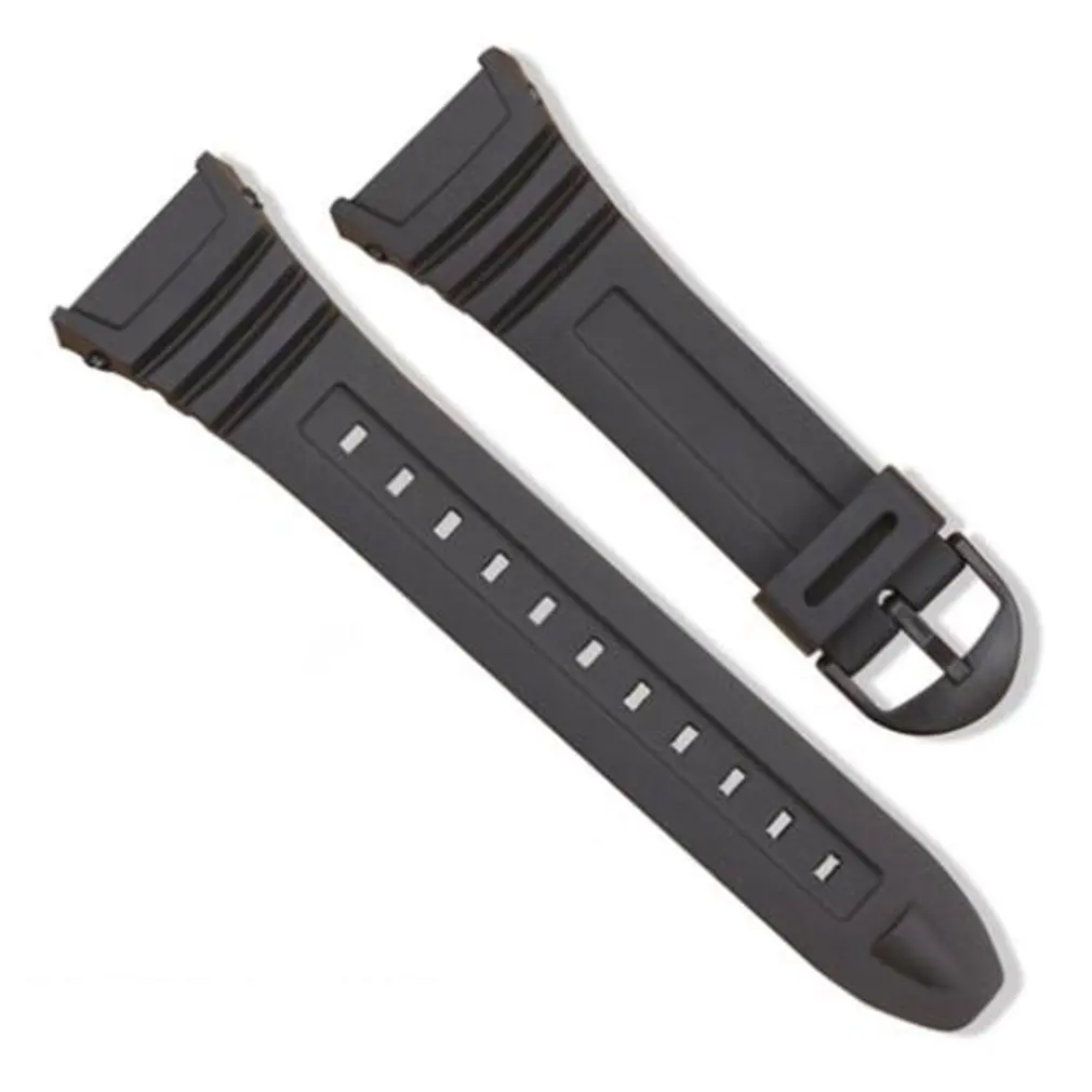 

Silicone Watch Band Stainless Steel Pin Buckle Watchband for Casio W-96H Sports Men Women Strap Bracelets new