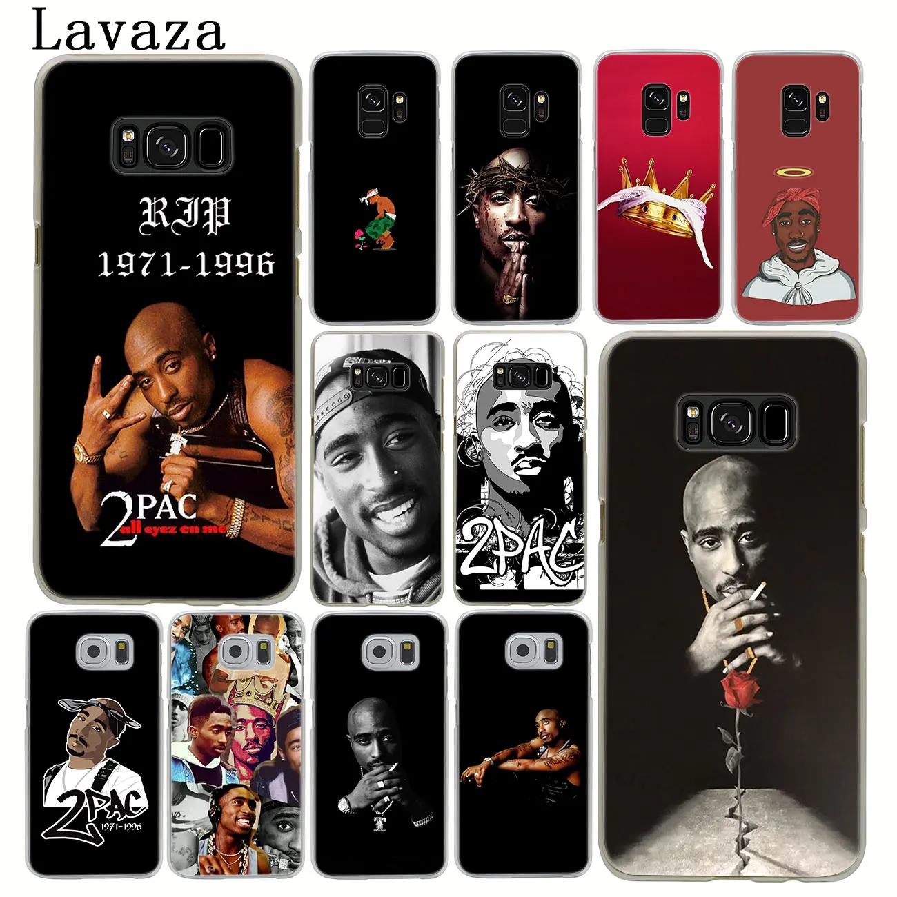 Чехол для телефона 2pac tupac Crown 2 pac Rap POP Samsung Galaxy S20 Ultra S10E S10 Lite S6 S7 Edge S8 S9 Plus A51 A71 A81 A91 |
