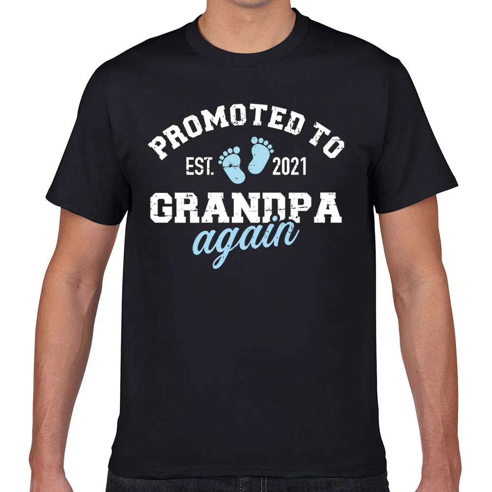 

Tops T Shirt Men grandpa 2021 Comic Inscriptions Geek Print Male Tshirt