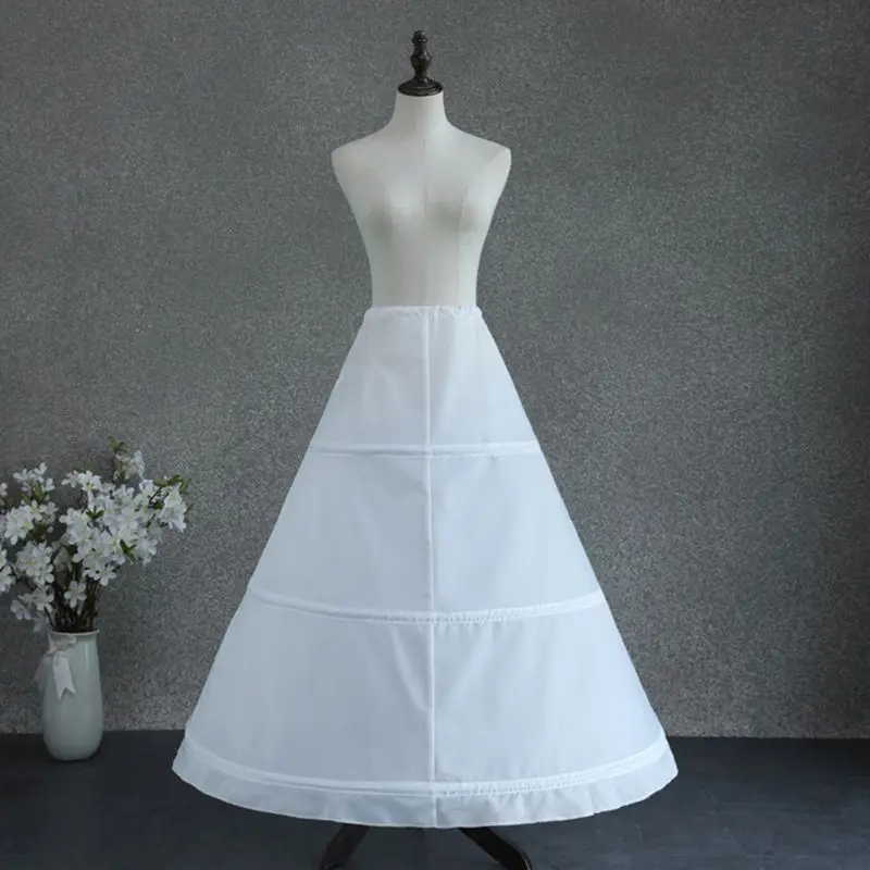 Женское платье с регулируемой талией 3 кольца ТРАПЕЦИЕВИДНОЕ свадебное кринолин