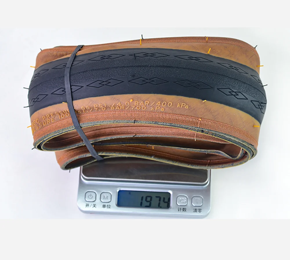 INNOVA 349 маленькая Ткань Складная велосипедная шина в стиле ретро желтые края 16*1 25