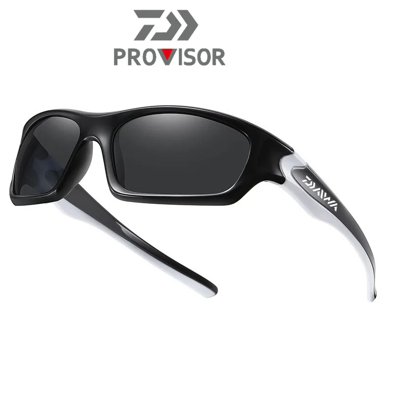 

Новинка 2021, спортивные очки Daiwa для велоспорта и рыбалки, Мужские поляризационные солнцезащитные очки для рыбалки UV400 в стиле ретро