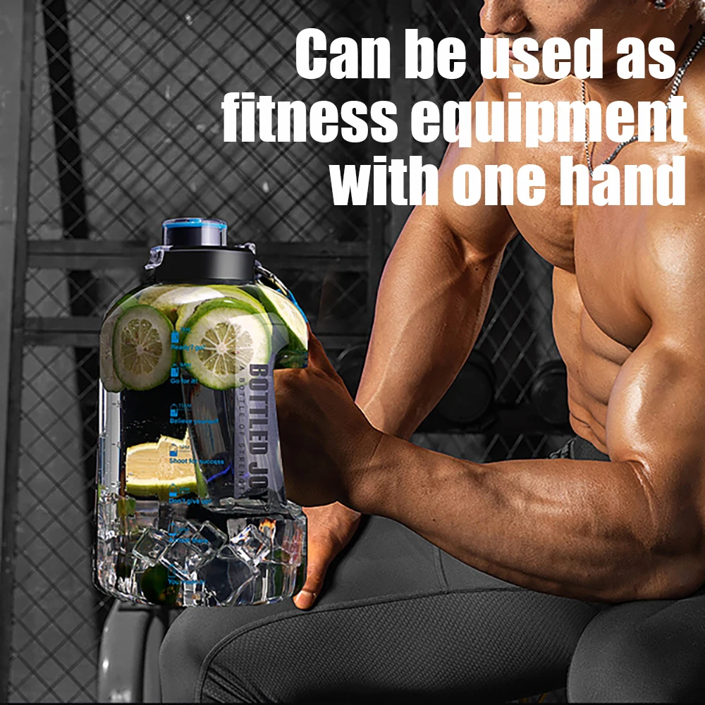 2021 бутылка для спортзала joy на один галлон. Чашка л спортивный чайник прозрачная