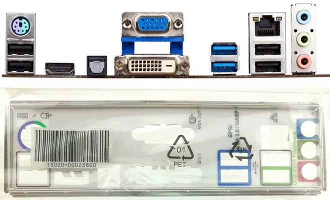 

Новая задняя панель I/O для материнской платы, просто защитная задняя панель, бесплатная доставка