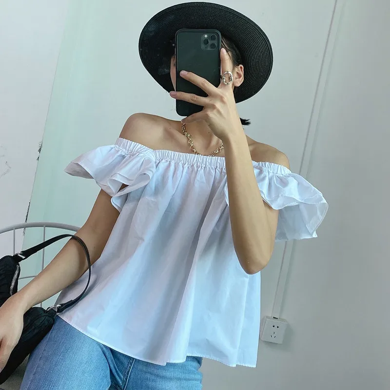 Женская блузка из хлопка размеры до 5XL 6XL 7XL|Блузки| |