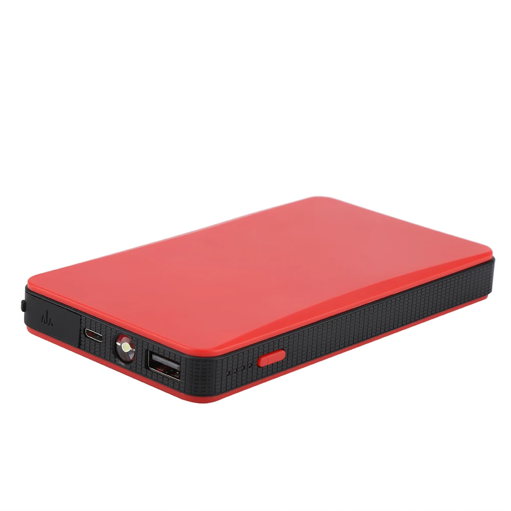 Портативный мини тонкий 8000 мАч автомобильный стартер Power Bank 12V зарядное