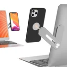 Магнитная сторона ноутбука удлинитель мобильный телефон держатель ноутбук сотовый телефон стенд поддержка для Iphone 12 11, Samsung, Xiaomi, Huawei