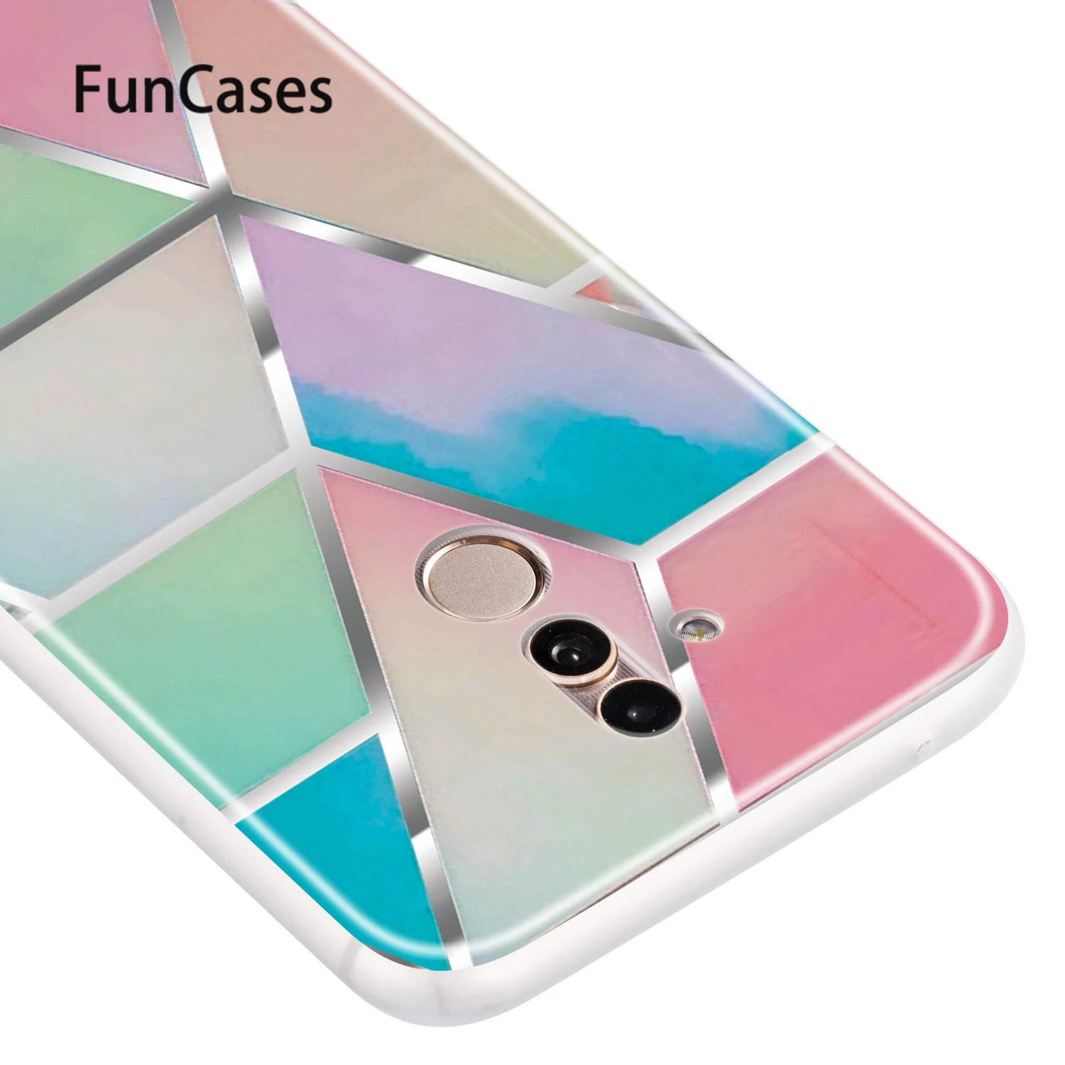 Сетка в полоску Чехлы для estojo huawei Maimang 8 Carcasa с рисунками Броня 7 Коврики 20 Lite 10 30 6