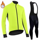 Зима 2021, велосипедный комплект из Джерси с длинным рукавом, одежда для горного велосипеда, Мужская одежда для гоночного велосипеда, одежда для велоспорта