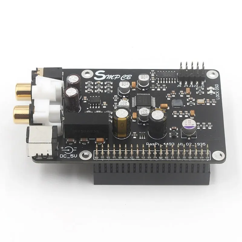 Цифровой сетевой трансляционный плеер R93 AK4493 Raspberry Pi DAC подключенный к I2S 384K DSD 128