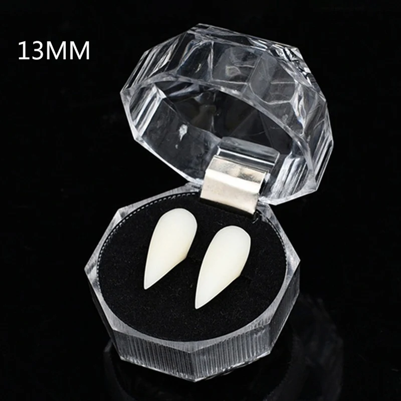 Новинка 1 пара зубных протезов вампира на Хэллоуин реквизит для косплея зомби