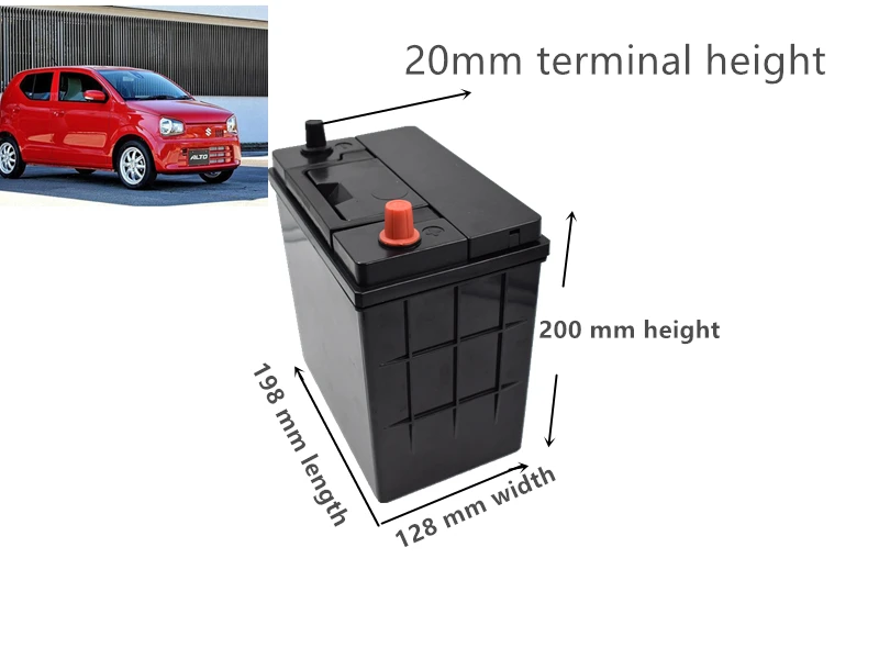 LiFePo4 12 В 40AH бензиновая Автомобильная батарея 36A/36L/36R для нового дизайна города Suzuki Alto Wagon JIMNY свинцово-кислотный сменный стартер