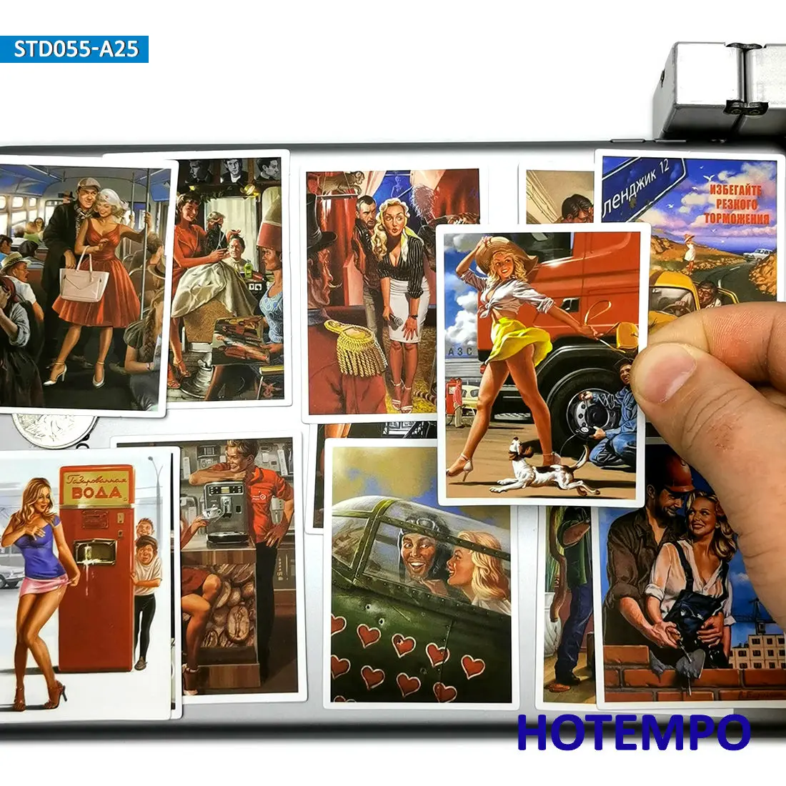 

25 шт. Ретро сексуальный плакат девушка красивая леди красота модная наклейка для телефона ноутбук багаж скейтборд велосипед мотоцикл автомобильные наклейки