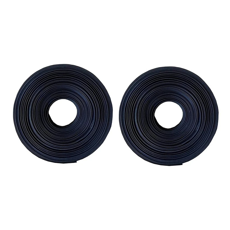 2х черная термоусадочная трубка электрический кабель/провод обертка 20 мм 1 м и 25 |
