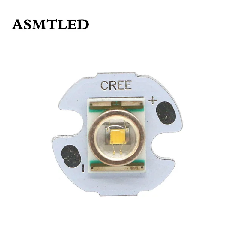 

1 /5 /10 /20 /50 /100pcs CREE 7090 Beads 5W 3.2-3.6v LED Emitter Chip Bulb High Power LED Lamp Light with 16mm 20mm Aluminum PCB