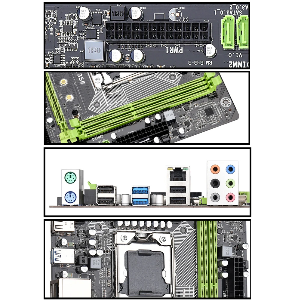 X79A, аксессуары для серверной памяти, профессиональная материнская плата PCI E, аксессуары для компьютера, процессор, стабильная игра, 1356, электронные спортивные