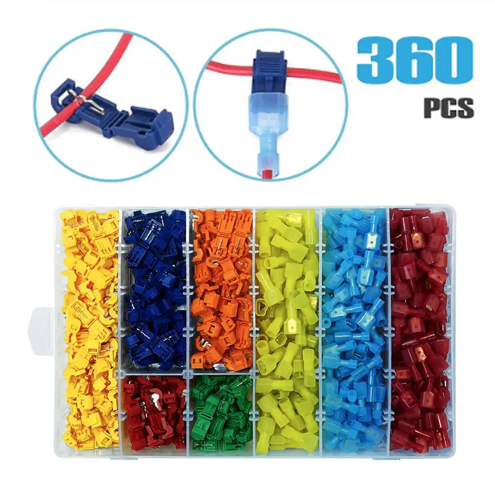 Т-образные соединители для проводов самозачистящие клеммы электрических с