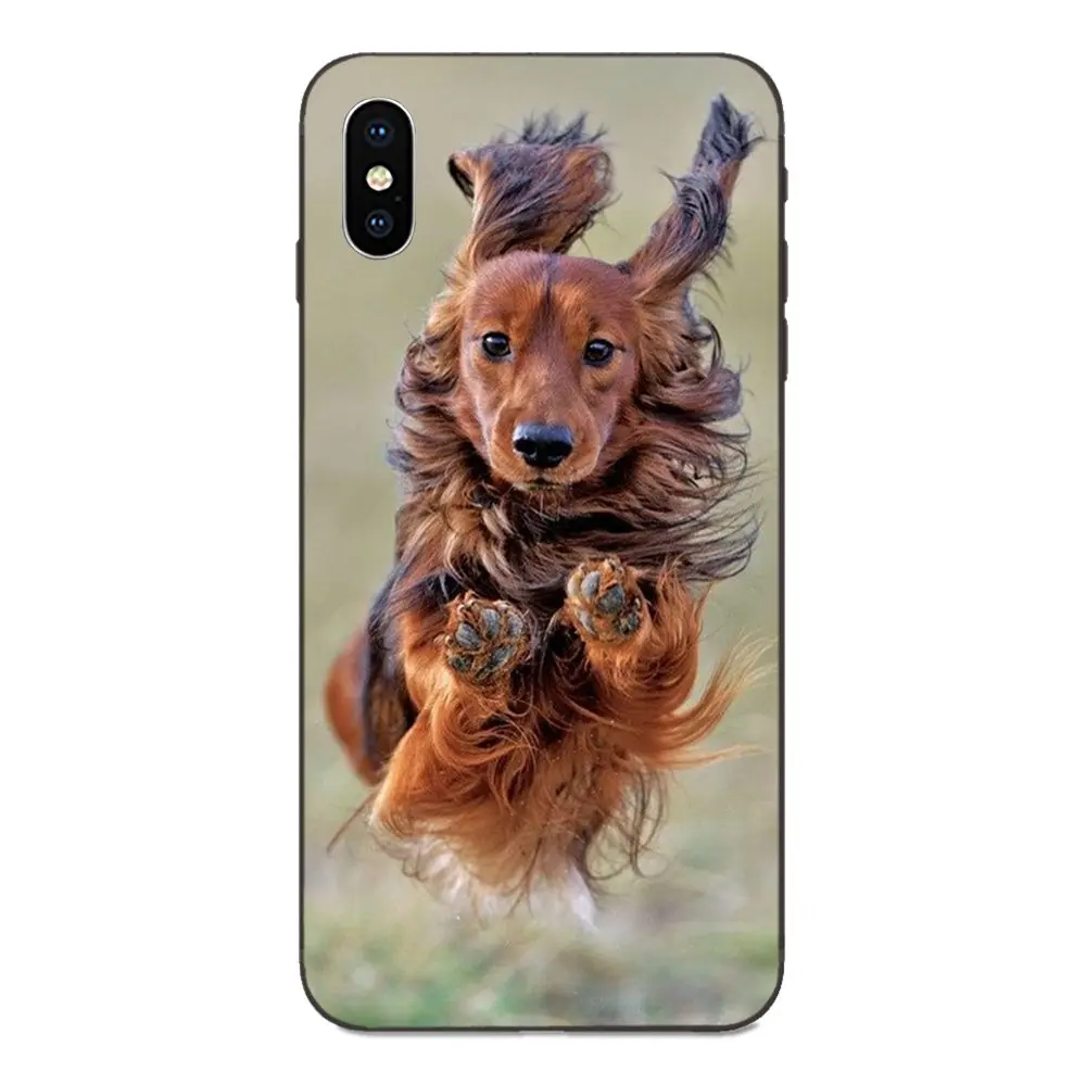 as picture Плюс в виде симпатичных животных щенок таксы для Galaxy A3 A5 A6 A6s A7 A8 A9 A10 A20E A30 A40 A50 A60 A70 A80 A90 плюс - Цвет: as picture