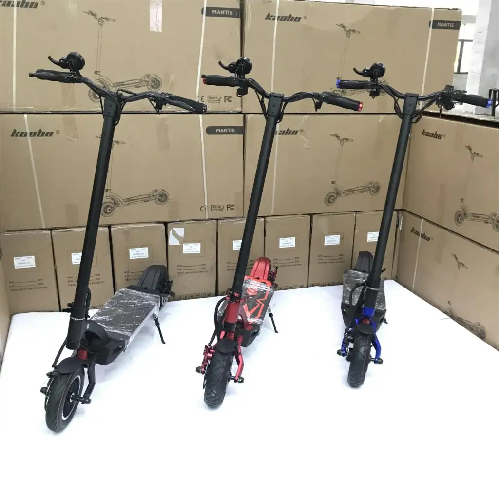 Kaabo Mantis 10 умный электрический самокат 60V 24.5AH LG батарея &quot2000W Двойной Мотор полный
