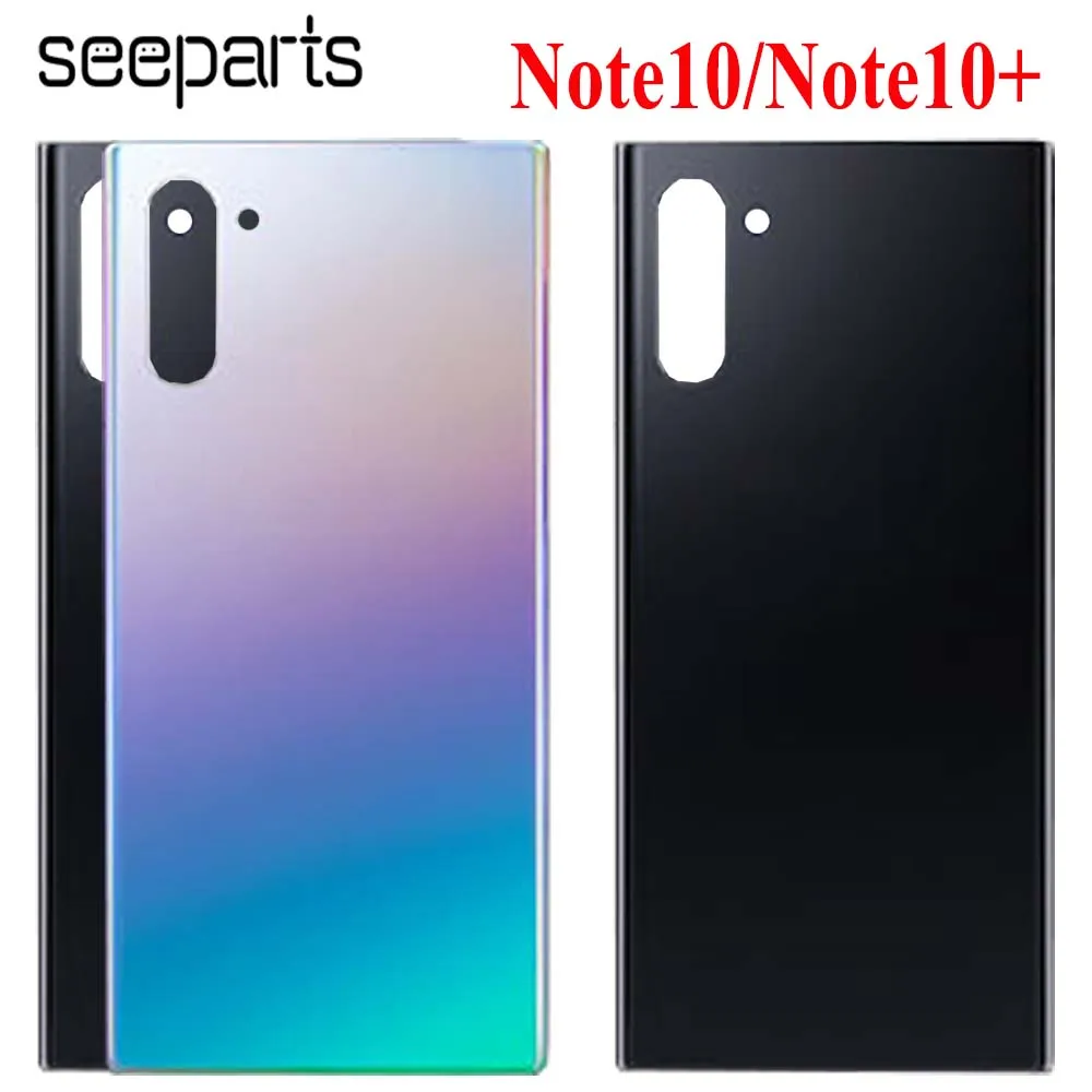 Крышка батарейного отсека для Samsung Galaxy Note 10 Plus задняя крышка корпуса задний Чехол