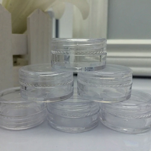 10 шт. 5 г пластиковая банка для теней век|Многоразовые бутылки| |