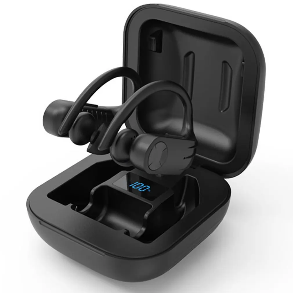 

Выдвижные беспроводные наушники, спортивные наушники-вкладыши с креплением на шею, влагозащищенные наушники с микрофоном