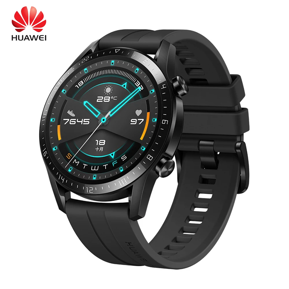 Huawei Watch GT 2, умные часы для мужчин и женщин, монитор сердечного ритма, gps, фитнес-трекер, Bluetooth, умные часы для Android iOS