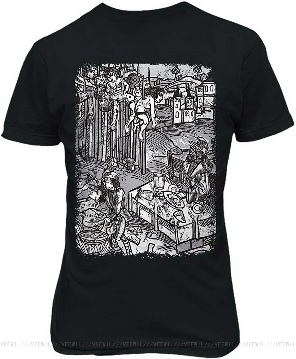

New Novelty Tee Horror Occult Movie Vlad T Shirt Men Women TEE Shirt For Youth Middle-age The Elder