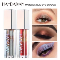handaiyan 10 colors liquid eye shadow marble eye shadow colour blazed diamond shine eye shadow chameleon pearl liquid eyeshadow