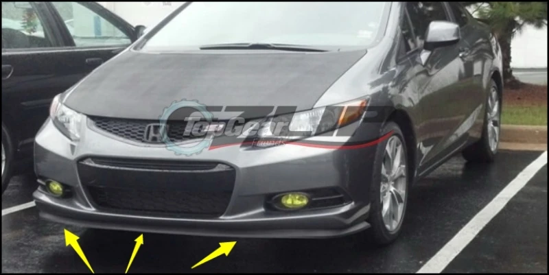 Бампер для HONDA City Тип Zp ZX S Fit Aria Everus S1 Ballade Grace/передний спойлер тюнинга