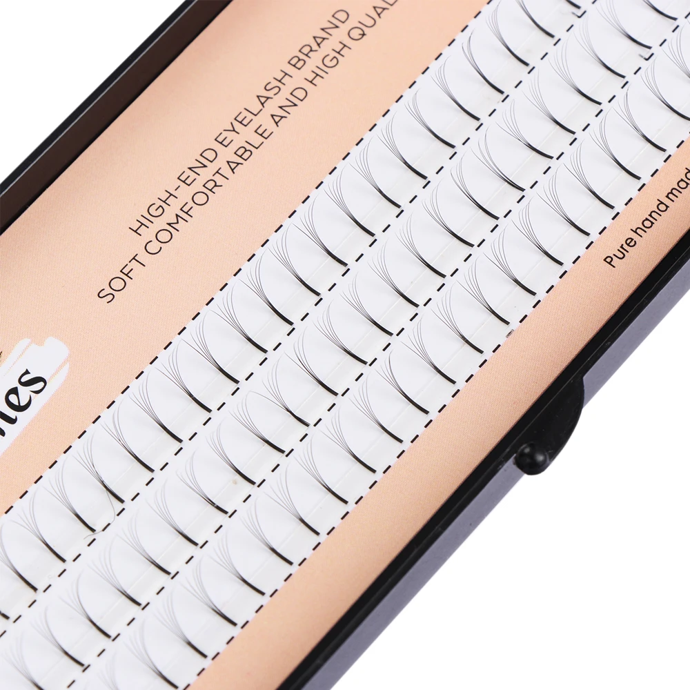 5D русские готовые объемные веера накладные ресницы из искусственной норки