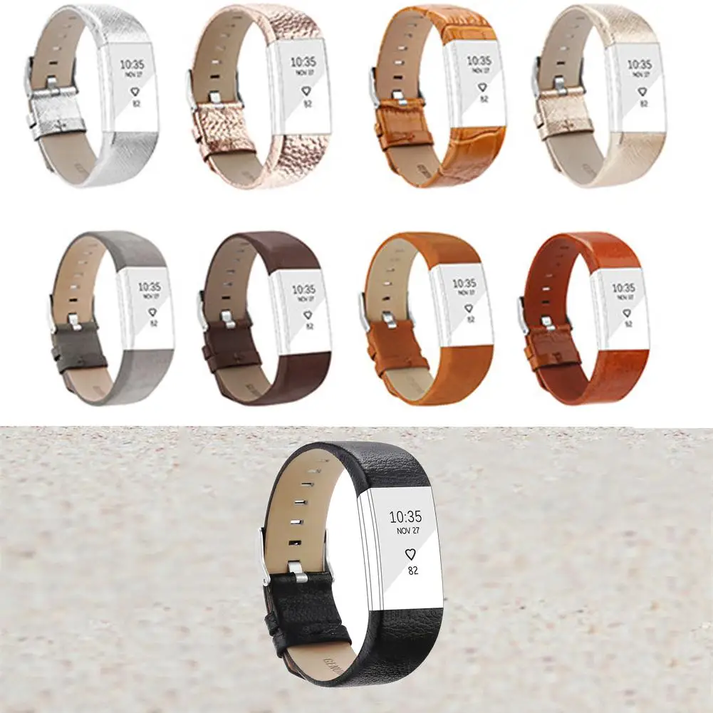 Сменный ремешок для Fitbit Charge 2 браслет с сердечным ритмом ремень из натуральной