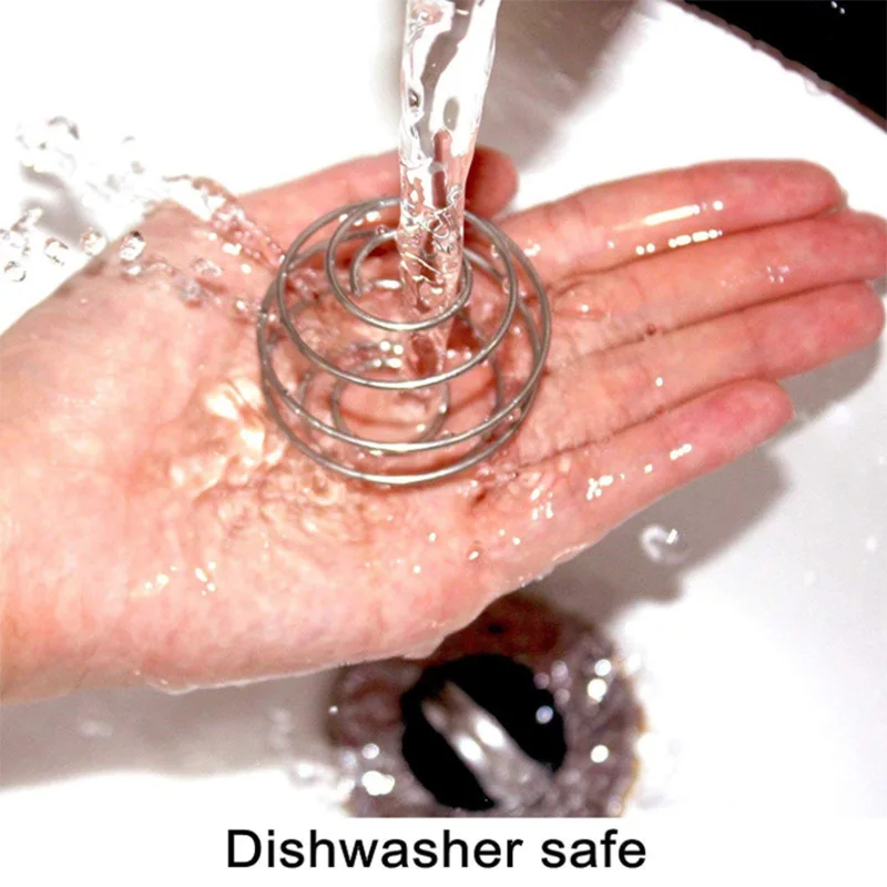 Лидер продаж 3 шт. шейкер молочного коктейля для протеина шарик миксер с венчиком