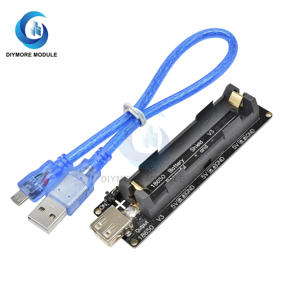 Micro USB ESP32 ESP32S 18650 Защитная плата для зарядки аккумулятора V3 с кабелем Wemos Raspberry Pi