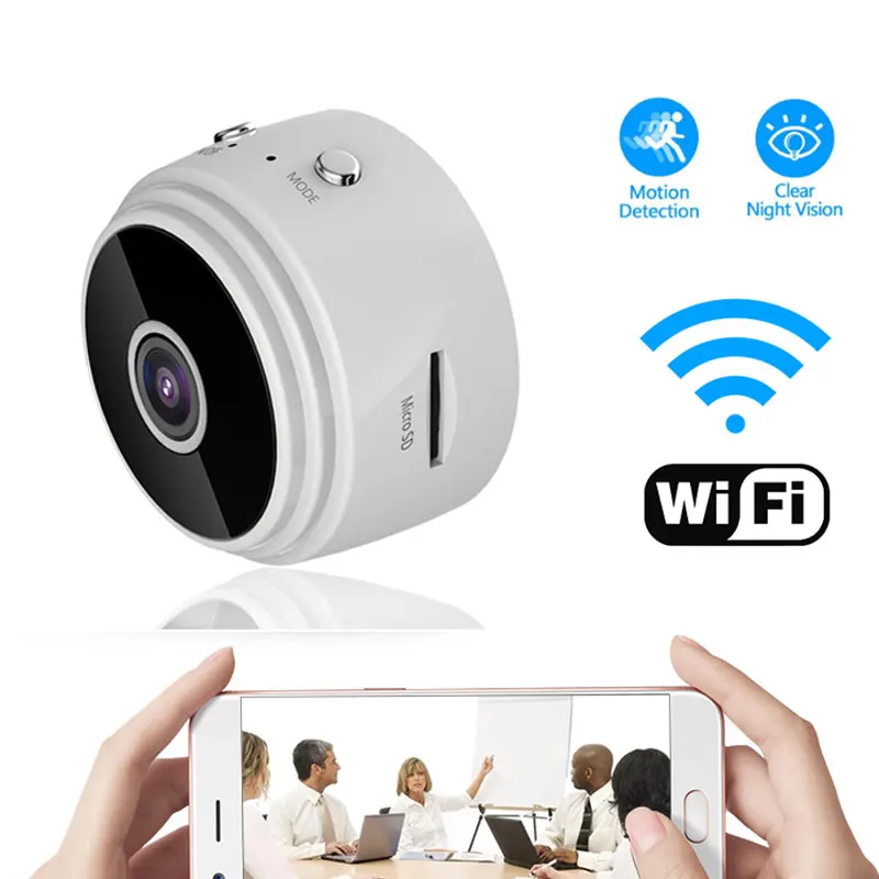 1080P HD мини WIFI ip камера беспроводная домашняя Безопасность Dvr P2P ночное видение