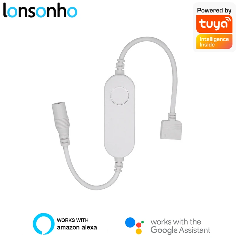 Lonsonho WiFi Led Control ler RGB контрольный светильник для полосы 5V 24V Tuya умное Беспроводное