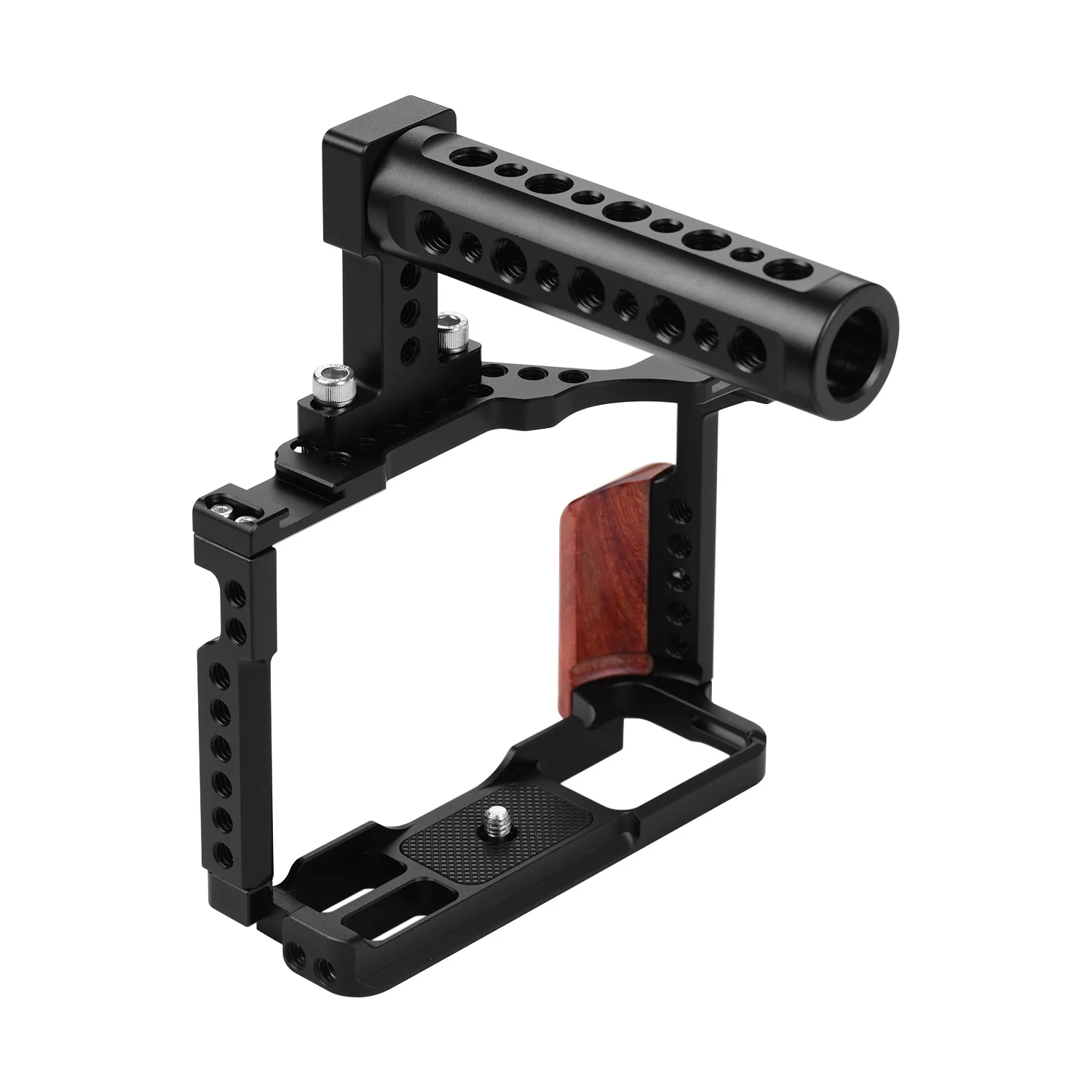 Клетка для видеокамеры Andoer + комплект с верхней ручкой из алюминиевого сплава