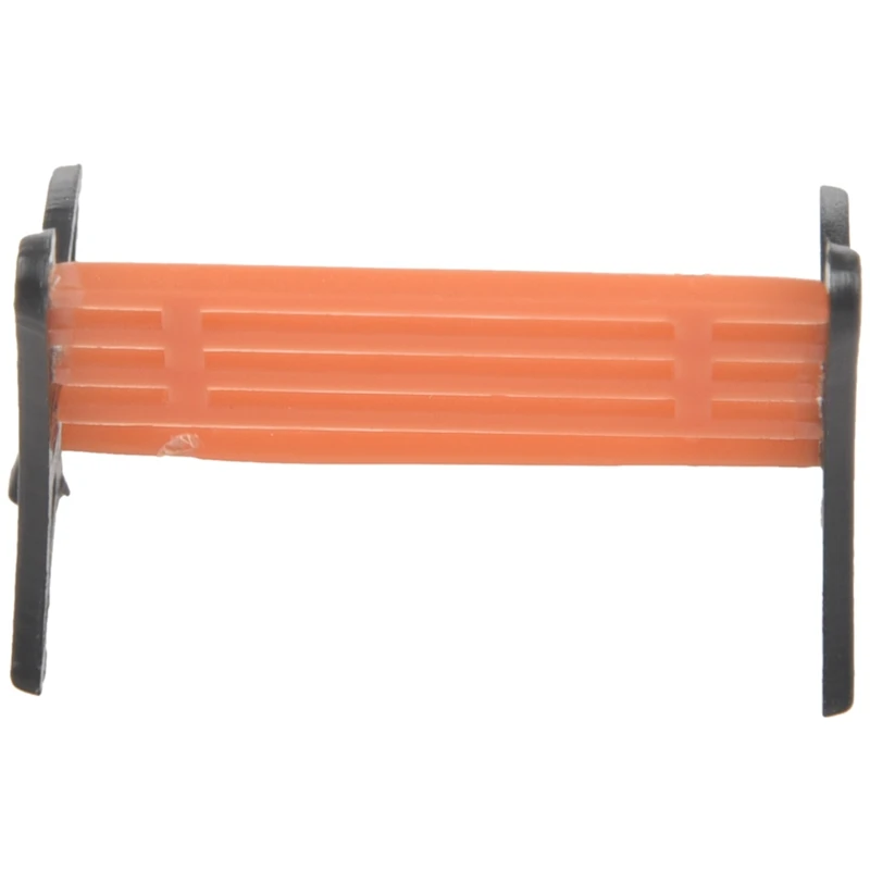 5pcs Plastic Model Park Bench Landscape 1:50 w/ Black Arm |